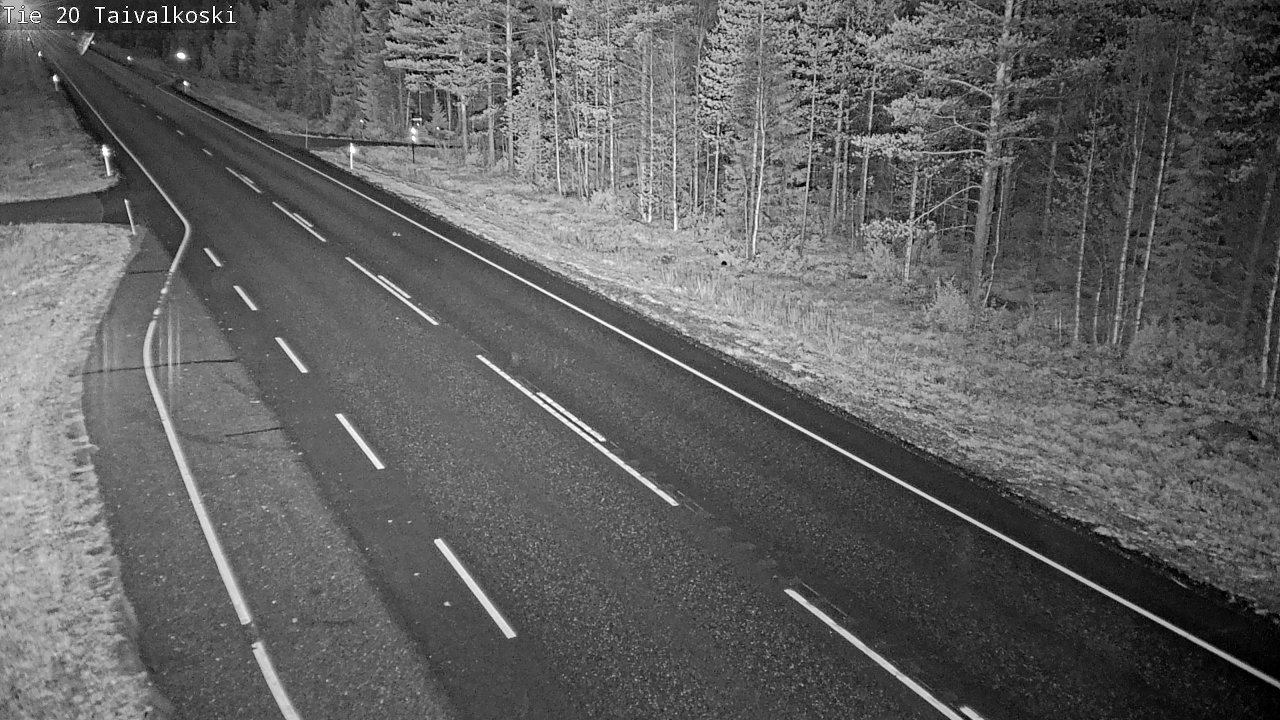 Kelikamerat Kuva Tie 20 Taivalkoski, Taivalkoski, Pohjois-Pohjanmaa