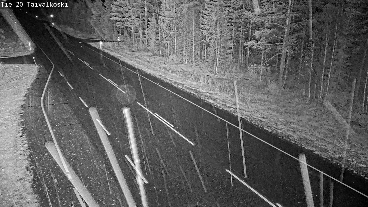 Weather Camera Image Road 20 Taivalkoski, Taivalkoski, Pohjois-Pohjanmaa