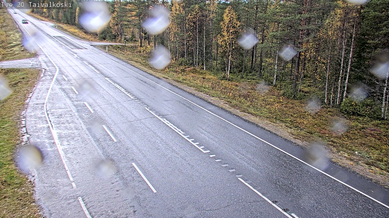 Weather Camera Image Road 20 Taivalkoski, Taivalkoski, Pohjois-Pohjanmaa