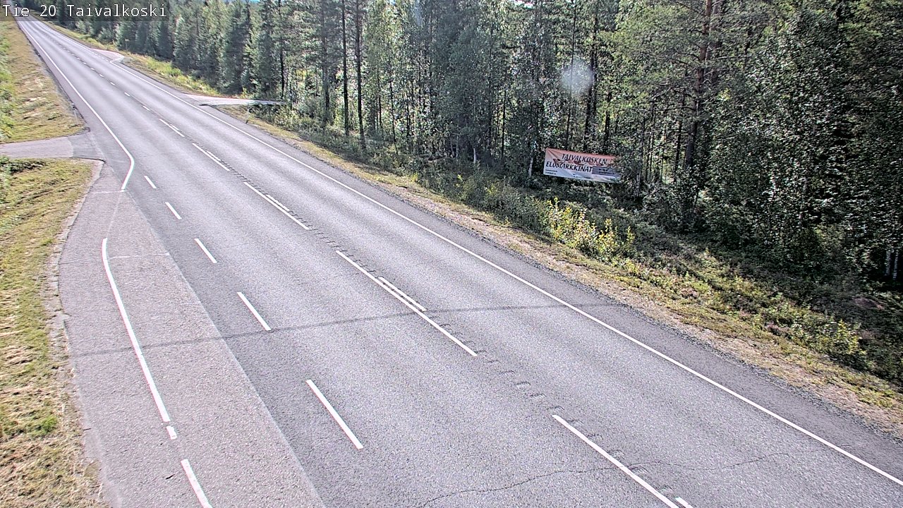 Kelikamerat Kuva Tie 20 Taivalkoski, Taivalkoski, Pohjois-Pohjanmaa