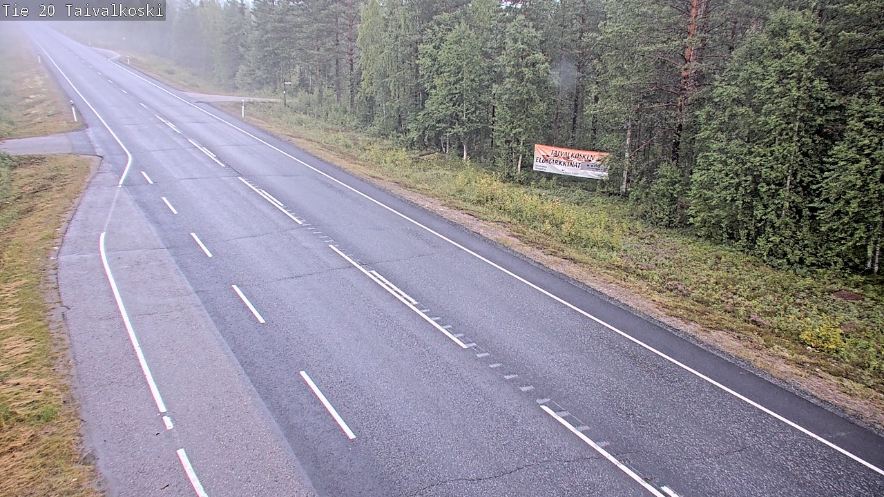 Kelikamerat Kuva Tie 20 Taivalkoski, Taivalkoski, Pohjois-Pohjanmaa
