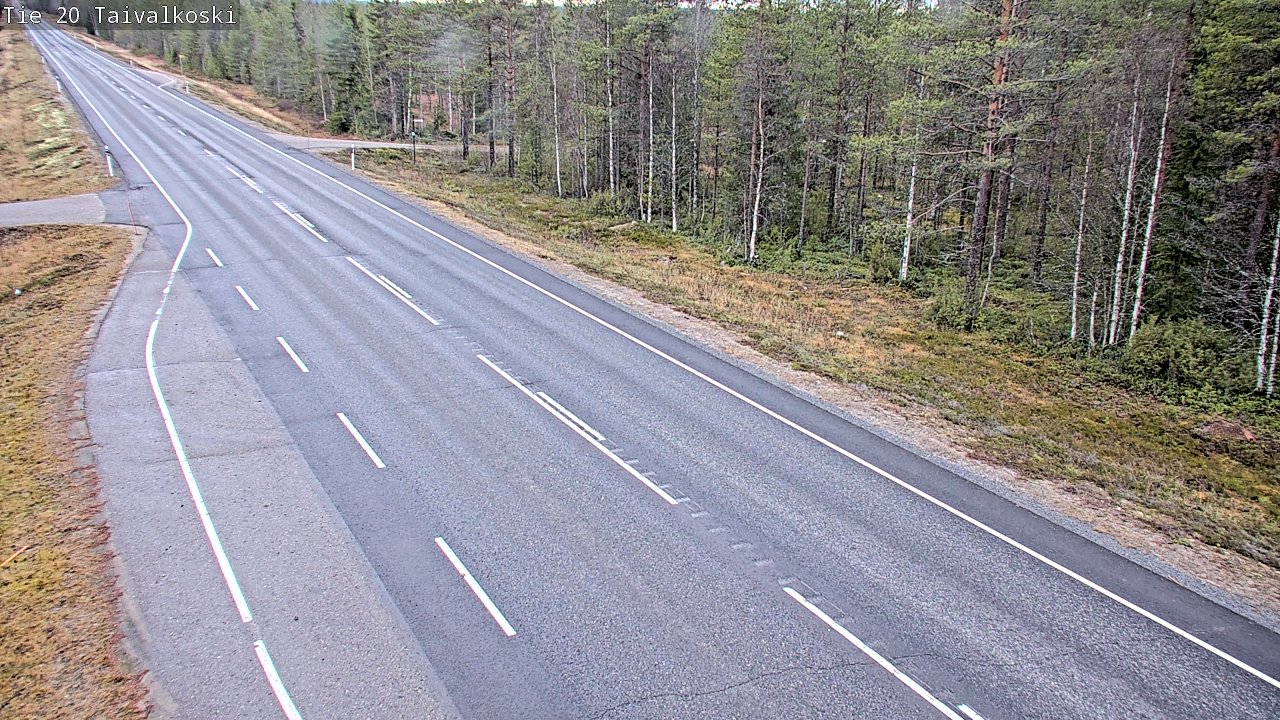 Kelikamerat Kuva Tie 20 Taivalkoski, Taivalkoski, Pohjois-Pohjanmaa