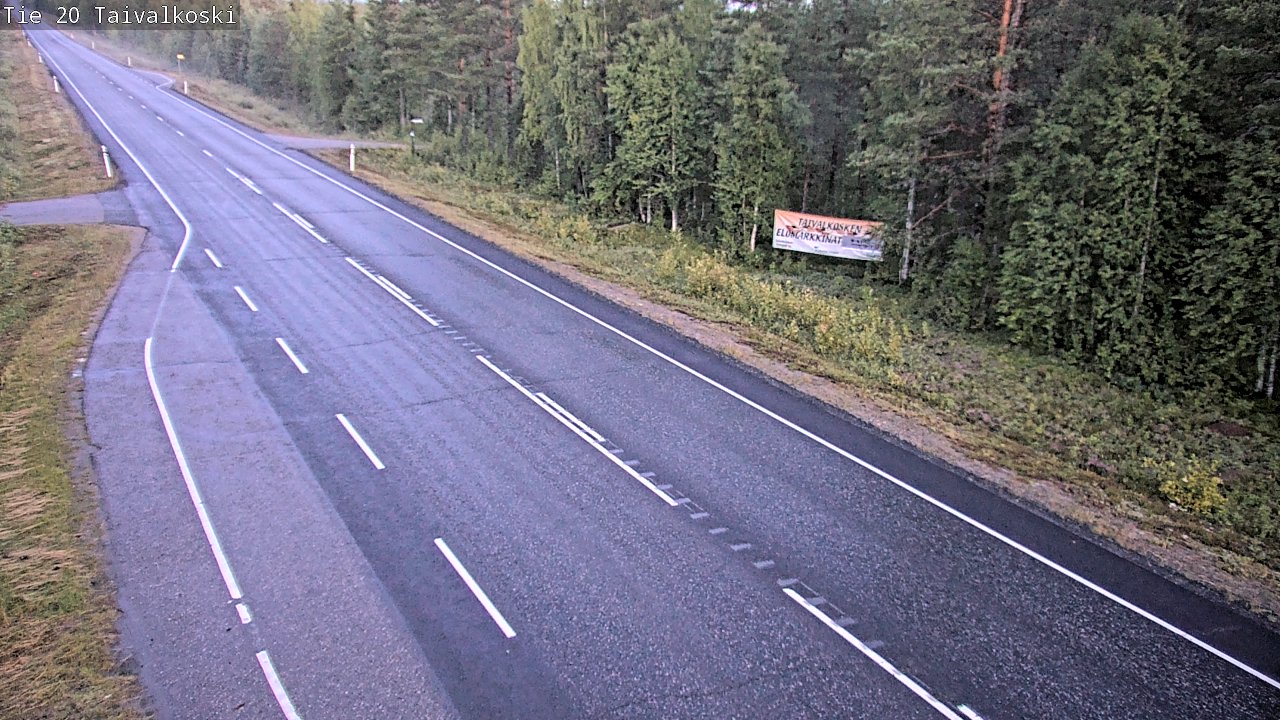 Kelikamerat Kuva Tie 20 Taivalkoski, Taivalkoski, Pohjois-Pohjanmaa