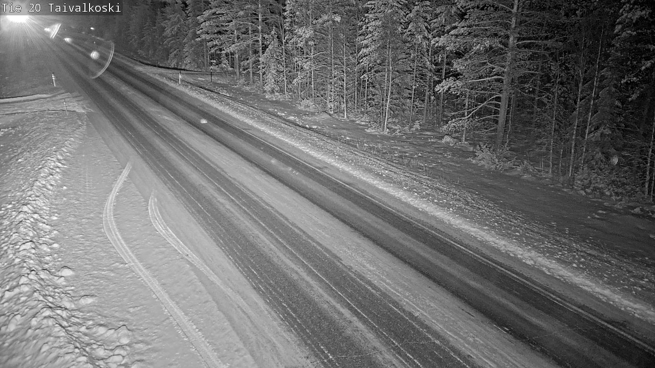 Kelikamerat Kuva Tie 20 Taivalkoski, Taivalkoski, Pohjois-Pohjanmaa