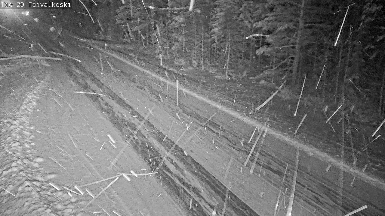 Kelikamerat Kuva Tie 20 Taivalkoski, Taivalkoski, Pohjois-Pohjanmaa