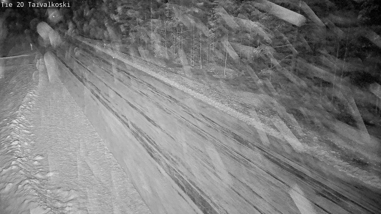 Weather Camera Image Road 20 Taivalkoski, Taivalkoski, Pohjois-Pohjanmaa