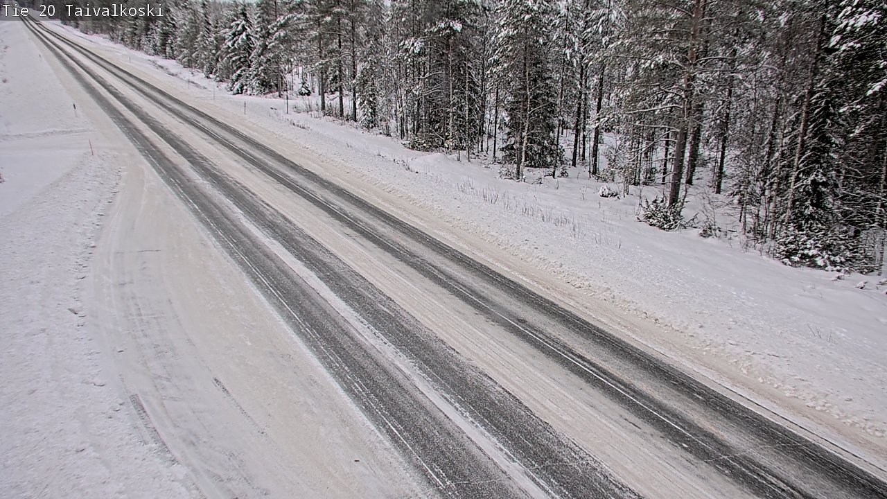 Weather Camera Image Road 20 Taivalkoski, Taivalkoski, Pohjois-Pohjanmaa