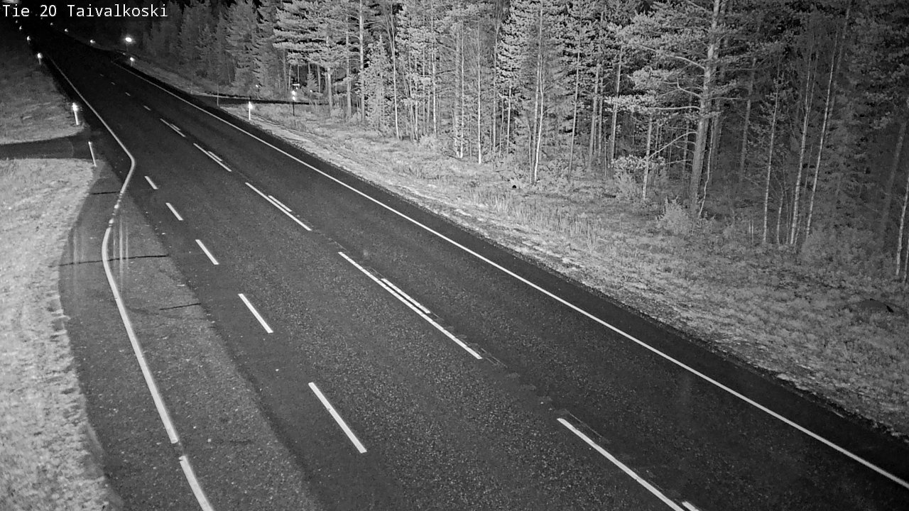 Kelikamerat Kuva Tie 20 Taivalkoski, Taivalkoski, Pohjois-Pohjanmaa