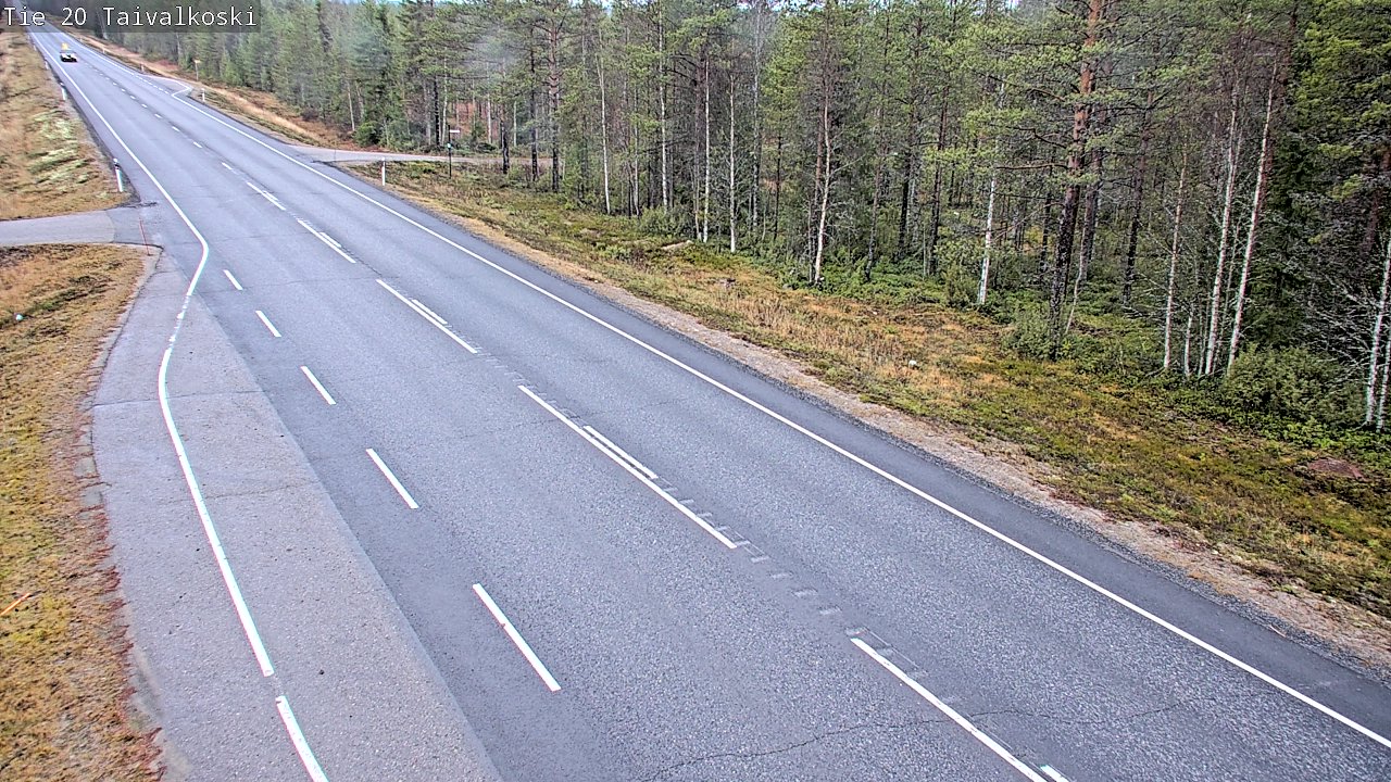 Kelikamerat Kuva Tie 20 Taivalkoski, Taivalkoski, Pohjois-Pohjanmaa