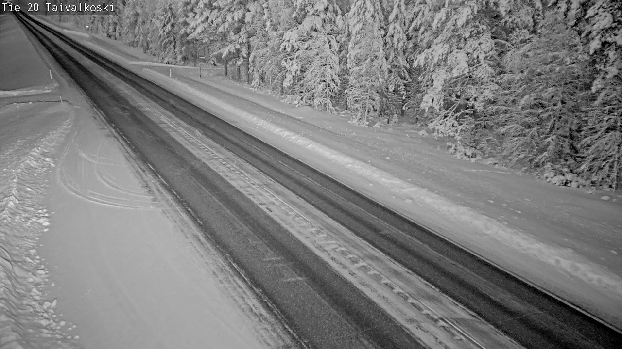 Kelikamerat Kuva Tie 20 Taivalkoski, Taivalkoski, Pohjois-Pohjanmaa