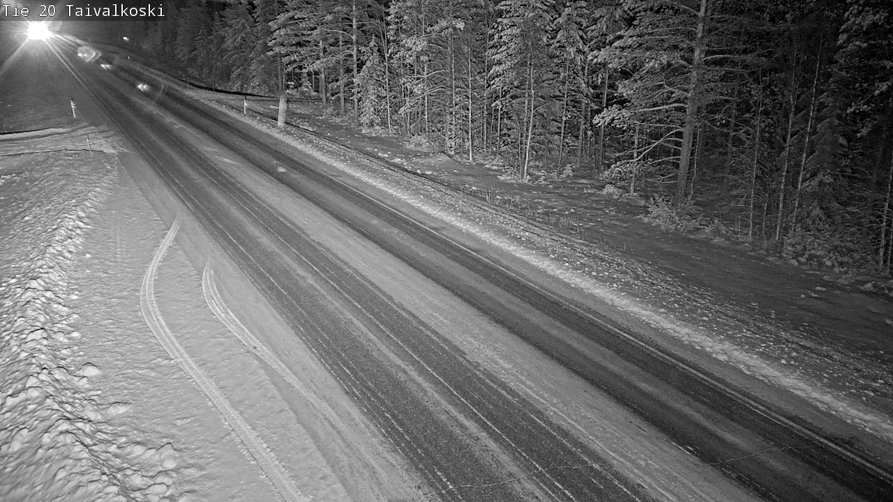 Kelikamerat Kuva Tie 20 Taivalkoski, Taivalkoski, Pohjois-Pohjanmaa