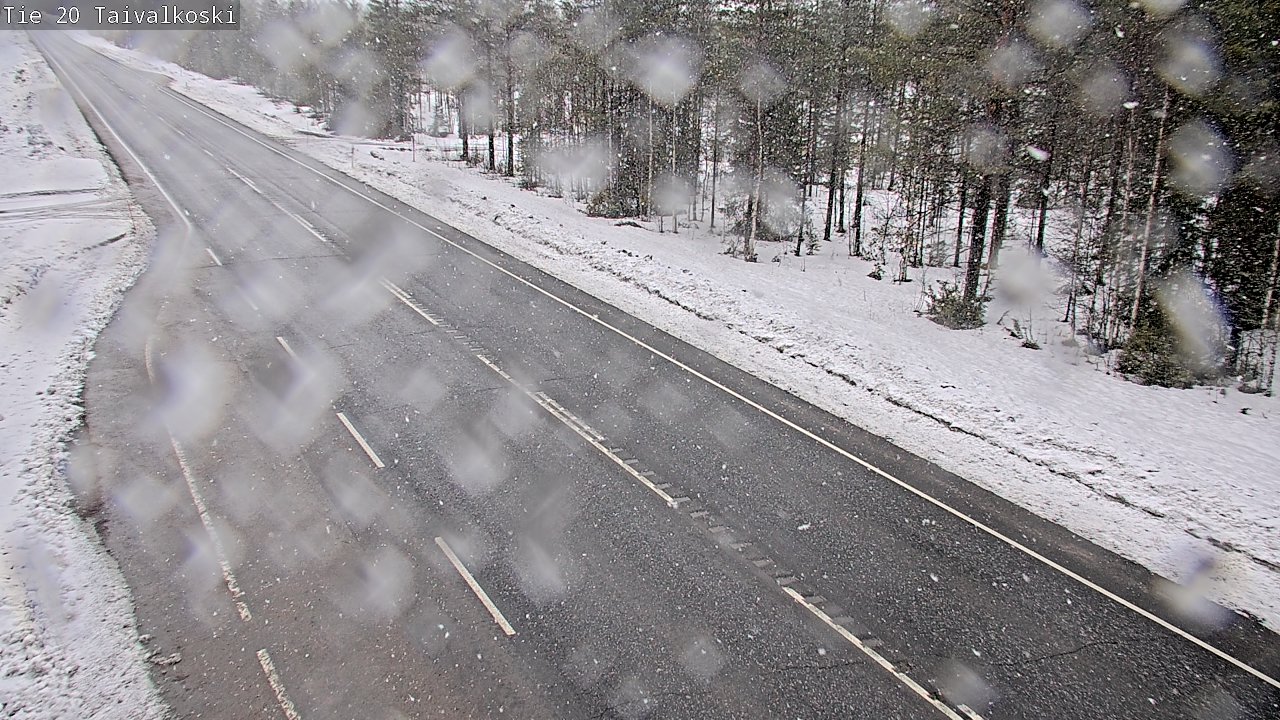 Kelikamerat Kuva Tie 20 Taivalkoski, Taivalkoski, Pohjois-Pohjanmaa
