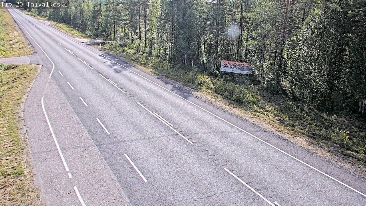 Kelikamerat Kuva Tie 20 Taivalkoski, Taivalkoski, Pohjois-Pohjanmaa