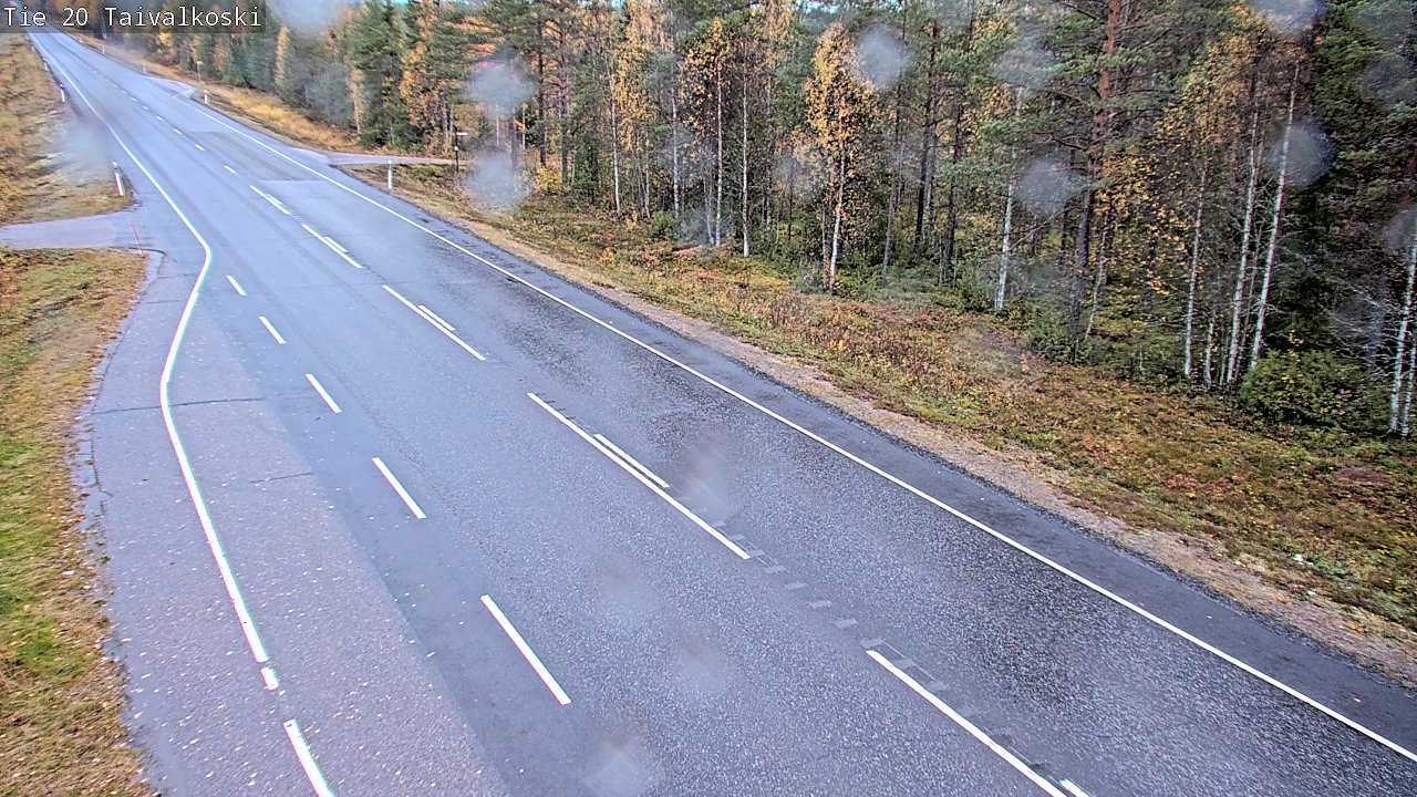 Weather Camera Image Road 20 Taivalkoski, Taivalkoski, Pohjois-Pohjanmaa