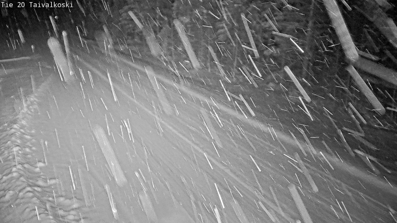 Kelikamerat Kuva Tie 20 Taivalkoski, Taivalkoski, Pohjois-Pohjanmaa