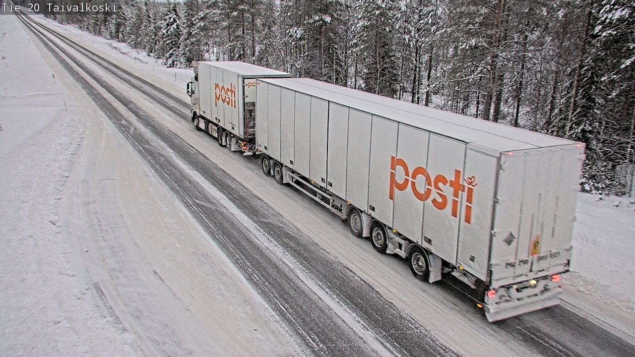 Weather Camera Image Road 20 Taivalkoski, Taivalkoski, Pohjois-Pohjanmaa