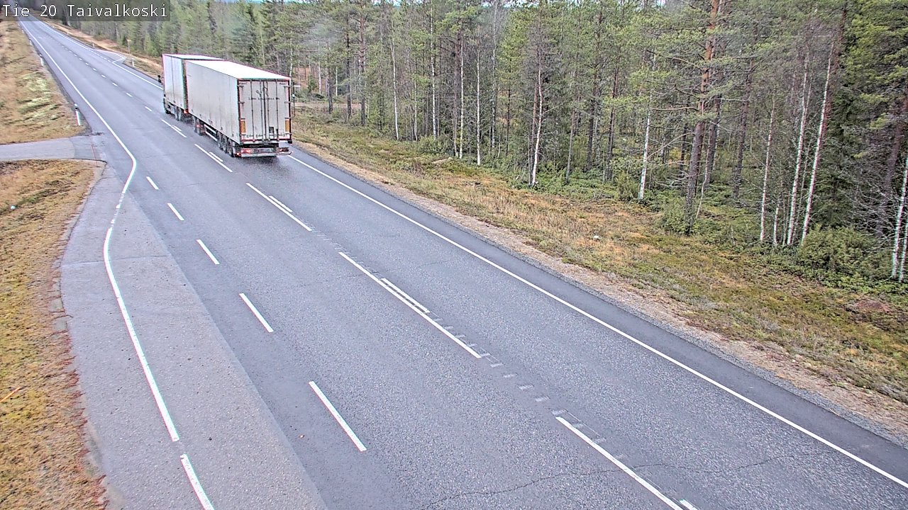 Kelikamerat Kuva Tie 20 Taivalkoski, Taivalkoski, Pohjois-Pohjanmaa