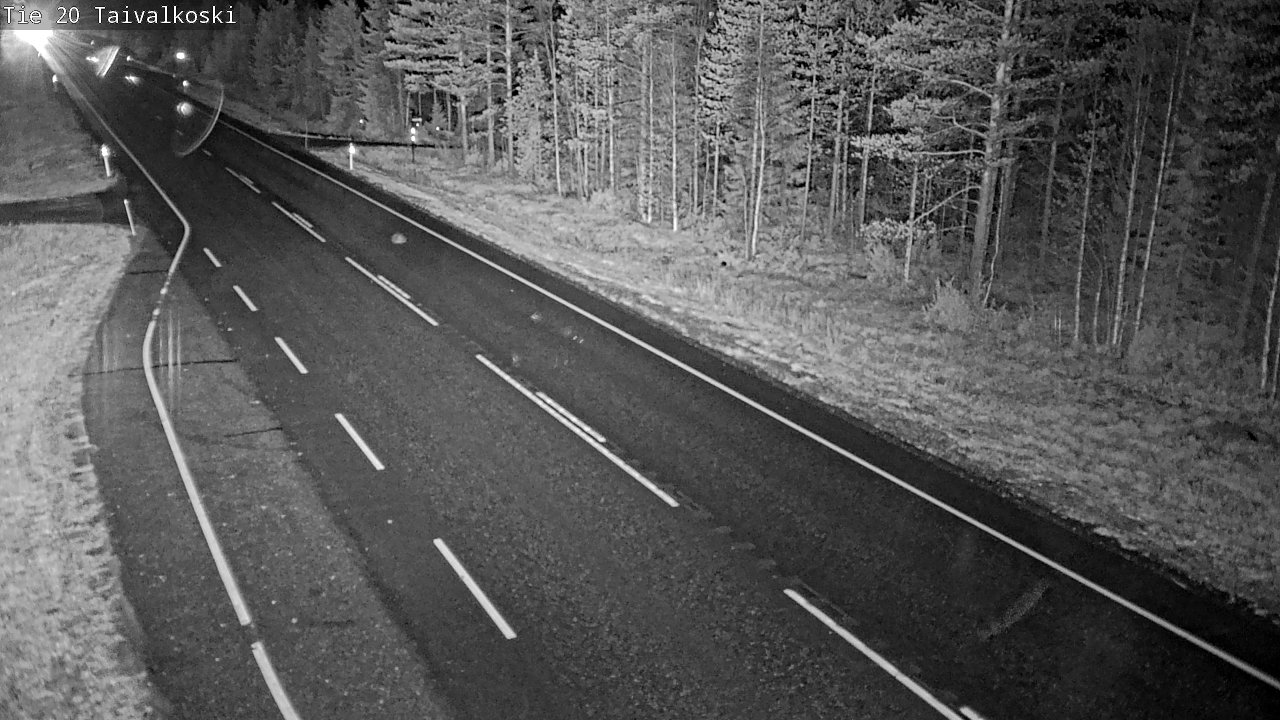 Kelikamerat Kuva Tie 20 Taivalkoski, Taivalkoski, Pohjois-Pohjanmaa