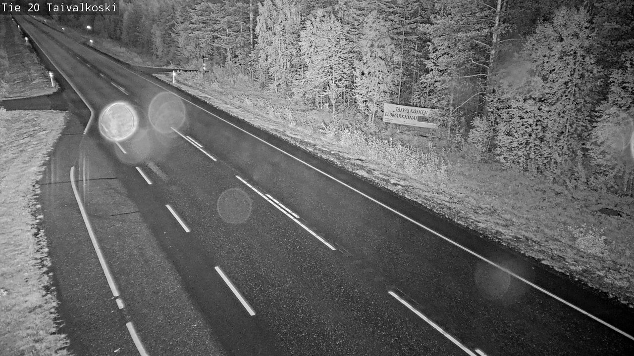 Kelikamerat Kuva Tie 20 Taivalkoski, Taivalkoski, Pohjois-Pohjanmaa