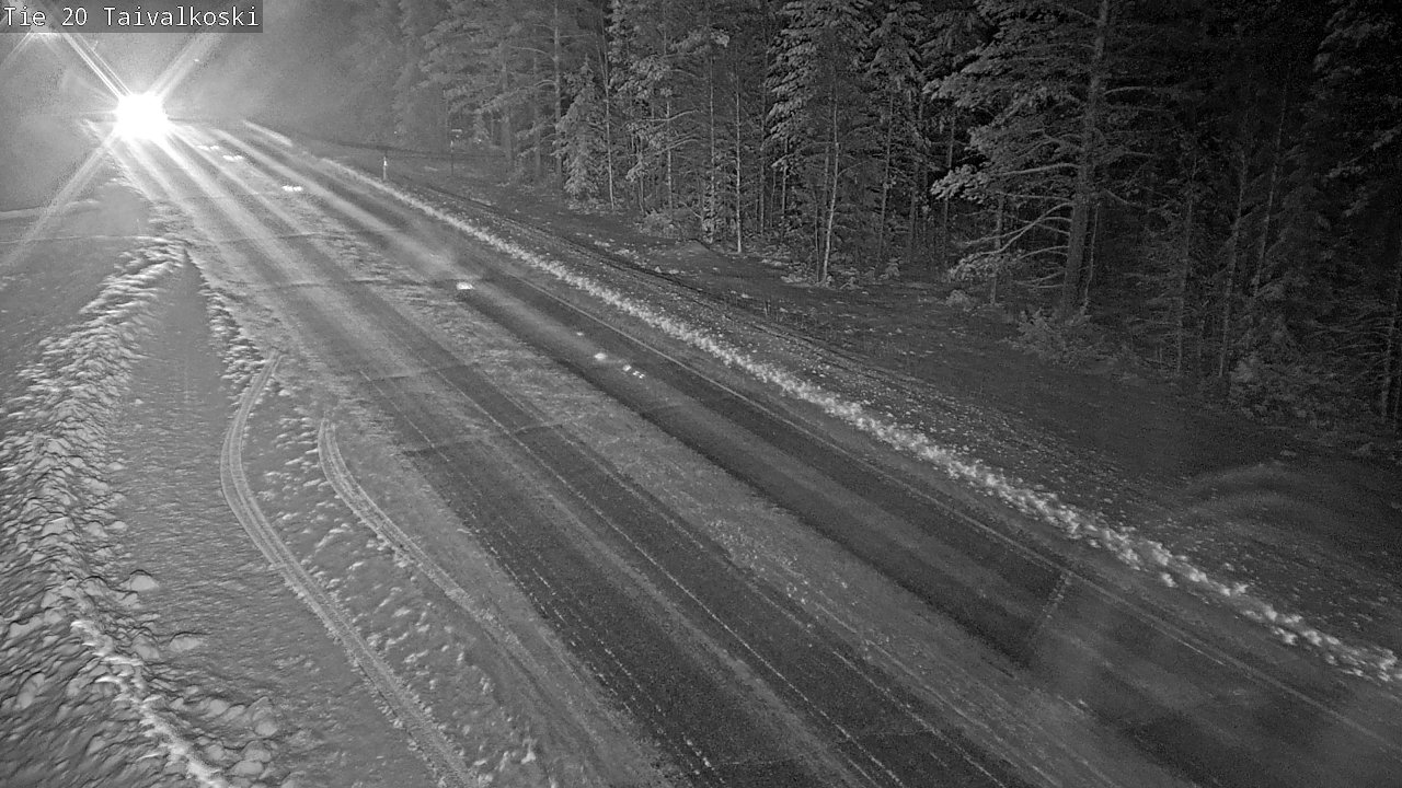 Kelikamerat Kuva Tie 20 Taivalkoski, Taivalkoski, Pohjois-Pohjanmaa