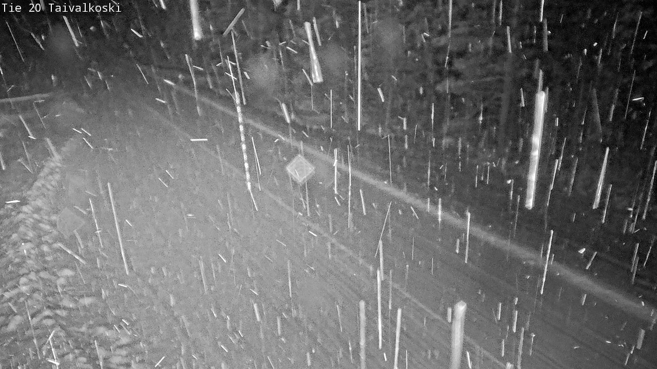 Kelikamerat Kuva Tie 20 Taivalkoski, Taivalkoski, Pohjois-Pohjanmaa