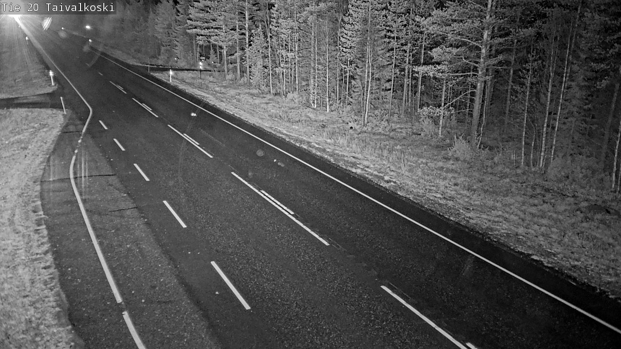 Kelikamerat Kuva Tie 20 Taivalkoski, Taivalkoski, Pohjois-Pohjanmaa