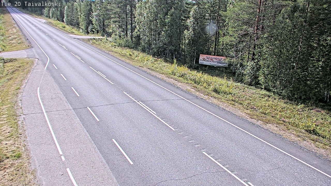 Kelikamerat Kuva Tie 20 Taivalkoski, Taivalkoski, Pohjois-Pohjanmaa