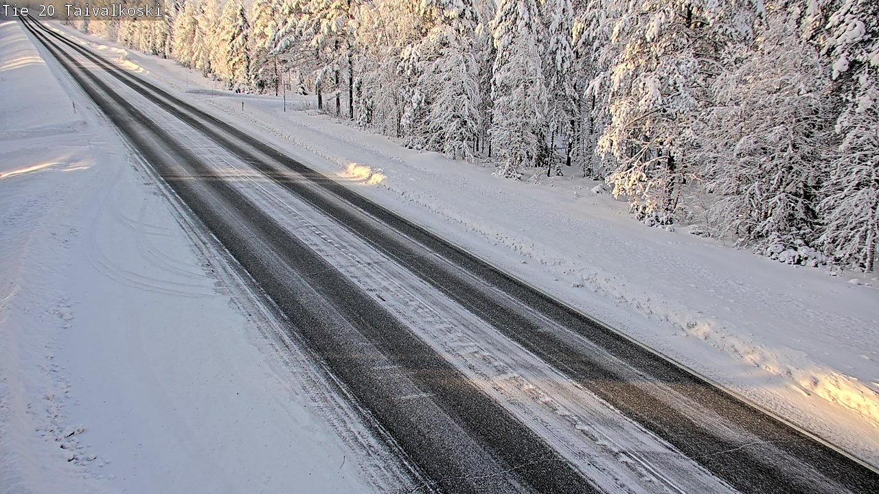 Kelikamerat Kuva Tie 20 Taivalkoski, Taivalkoski, Pohjois-Pohjanmaa