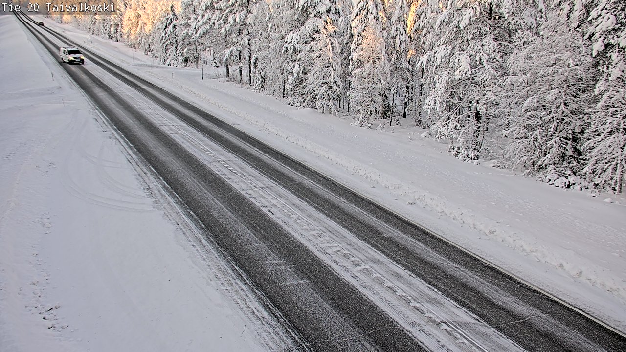 Kelikamerat Kuva Tie 20 Taivalkoski, Taivalkoski, Pohjois-Pohjanmaa