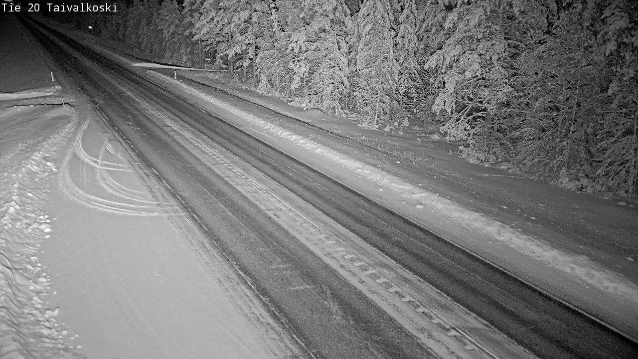 Kelikamerat Kuva Tie 20 Taivalkoski, Taivalkoski, Pohjois-Pohjanmaa