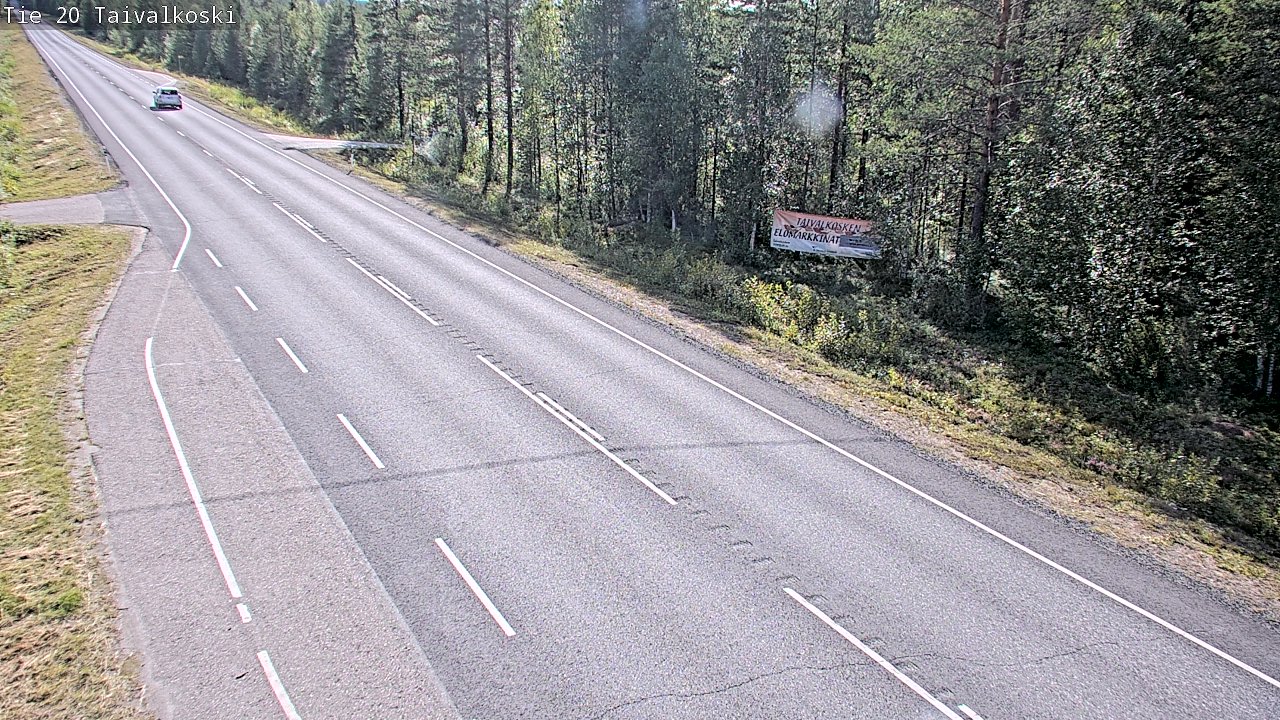 Kelikamerat Kuva Tie 20 Taivalkoski, Taivalkoski, Pohjois-Pohjanmaa