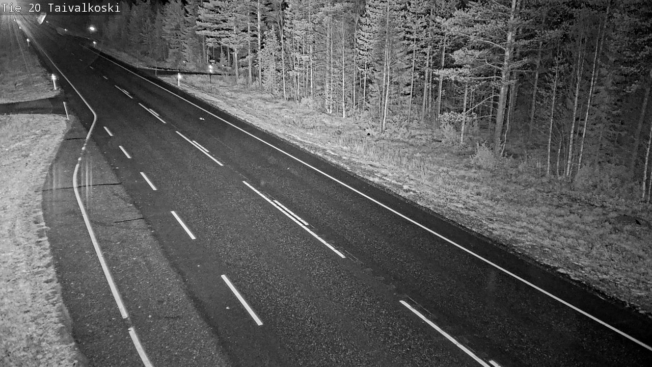 Kelikamerat Kuva Tie 20 Taivalkoski, Taivalkoski, Pohjois-Pohjanmaa