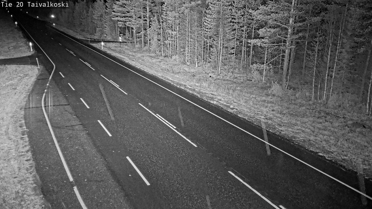 Kelikamerat Kuva Tie 20 Taivalkoski, Taivalkoski, Pohjois-Pohjanmaa