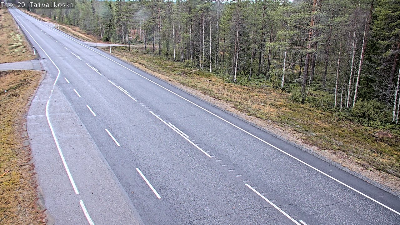 Kelikamerat Kuva Tie 20 Taivalkoski, Taivalkoski, Pohjois-Pohjanmaa