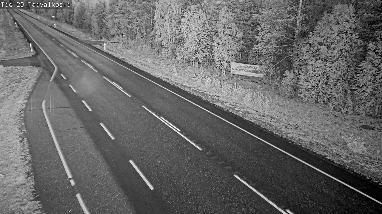 Kelikamerat Kuva Tie 20 Taivalkoski, Taivalkoski, Pohjois-Pohjanmaa