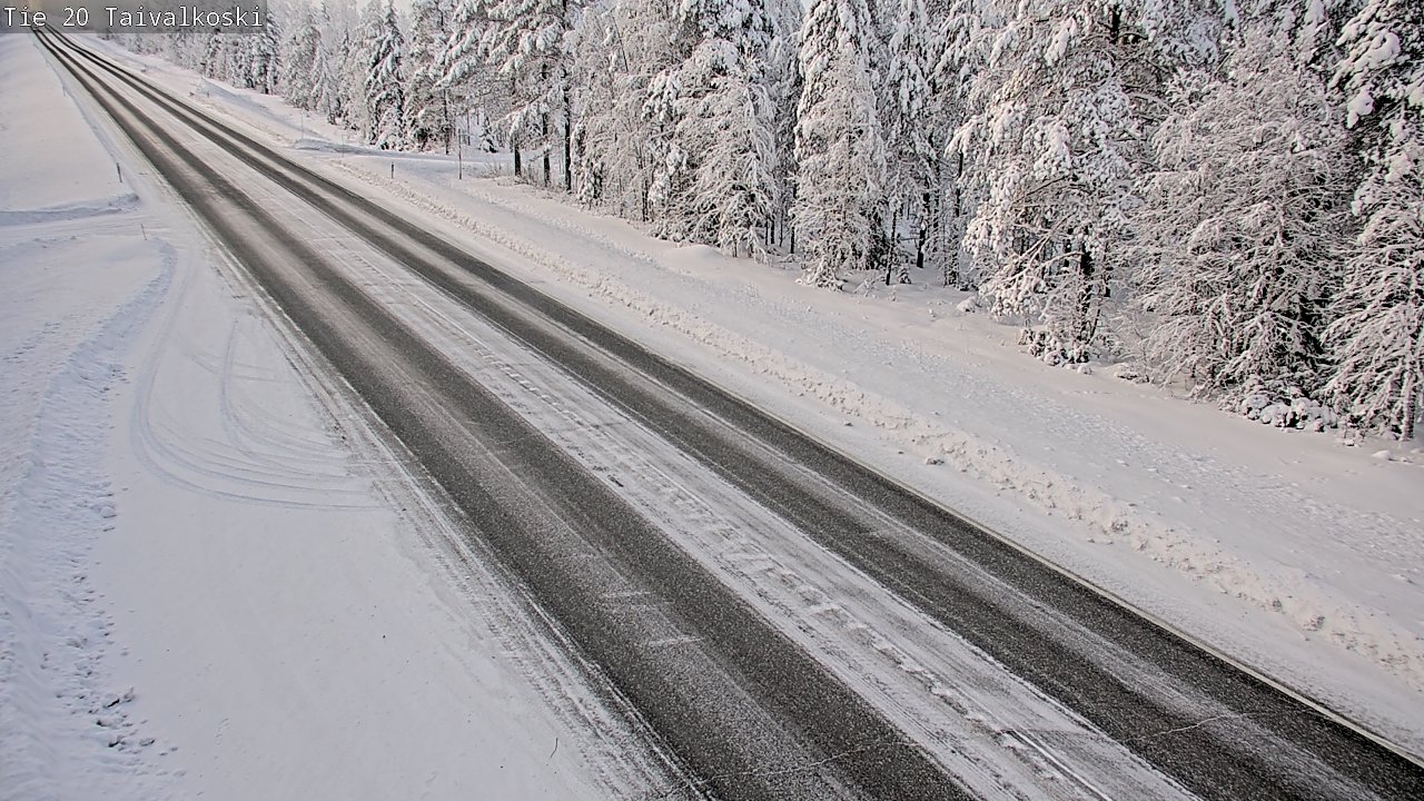 Weather Camera Image Road 20 Taivalkoski, Taivalkoski, Pohjois-Pohjanmaa