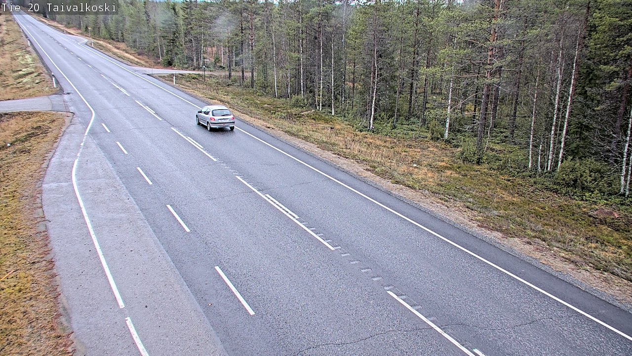 Kelikamerat Kuva Tie 20 Taivalkoski, Taivalkoski, Pohjois-Pohjanmaa