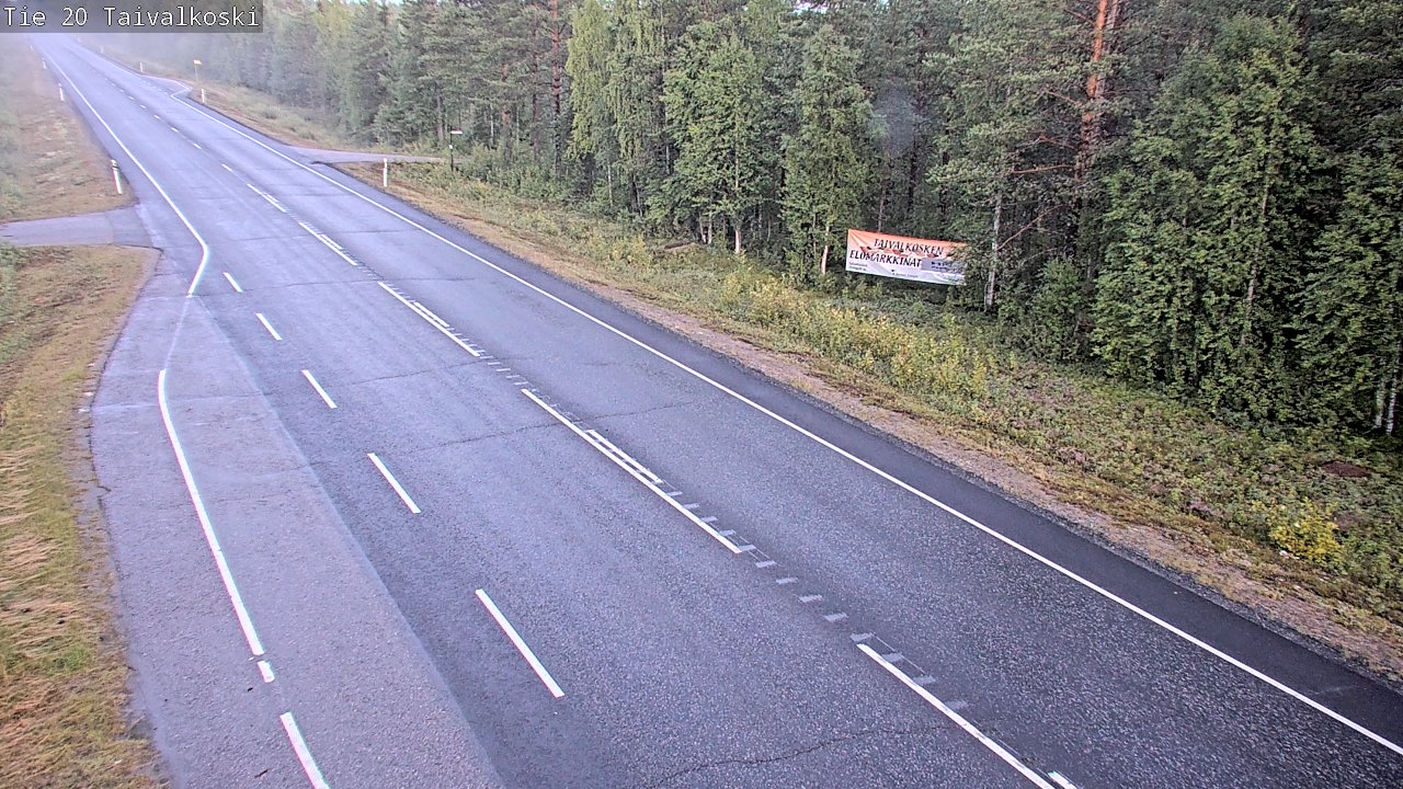 Kelikamerat Kuva Tie 20 Taivalkoski, Taivalkoski, Pohjois-Pohjanmaa