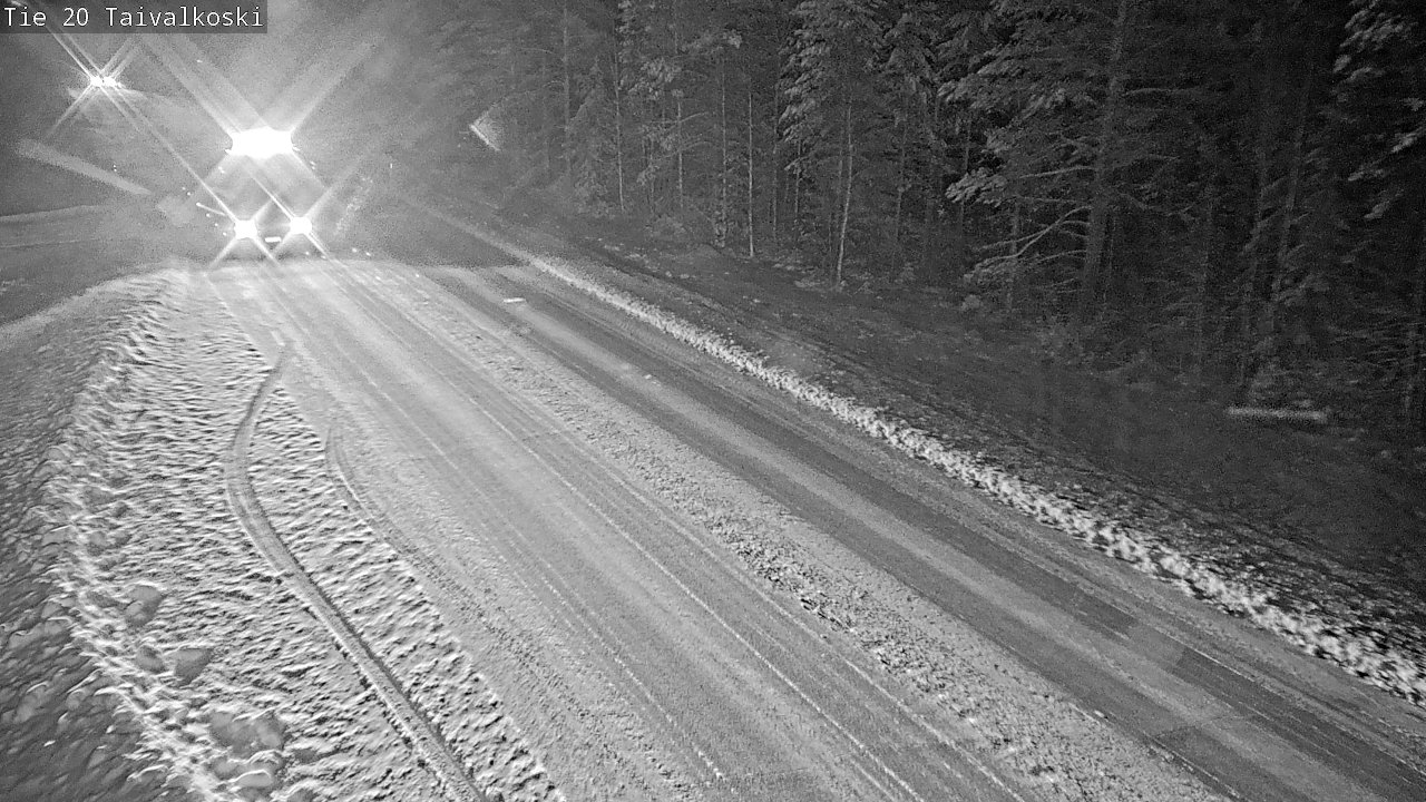 Kelikamerat Kuva Tie 20 Taivalkoski, Taivalkoski, Pohjois-Pohjanmaa