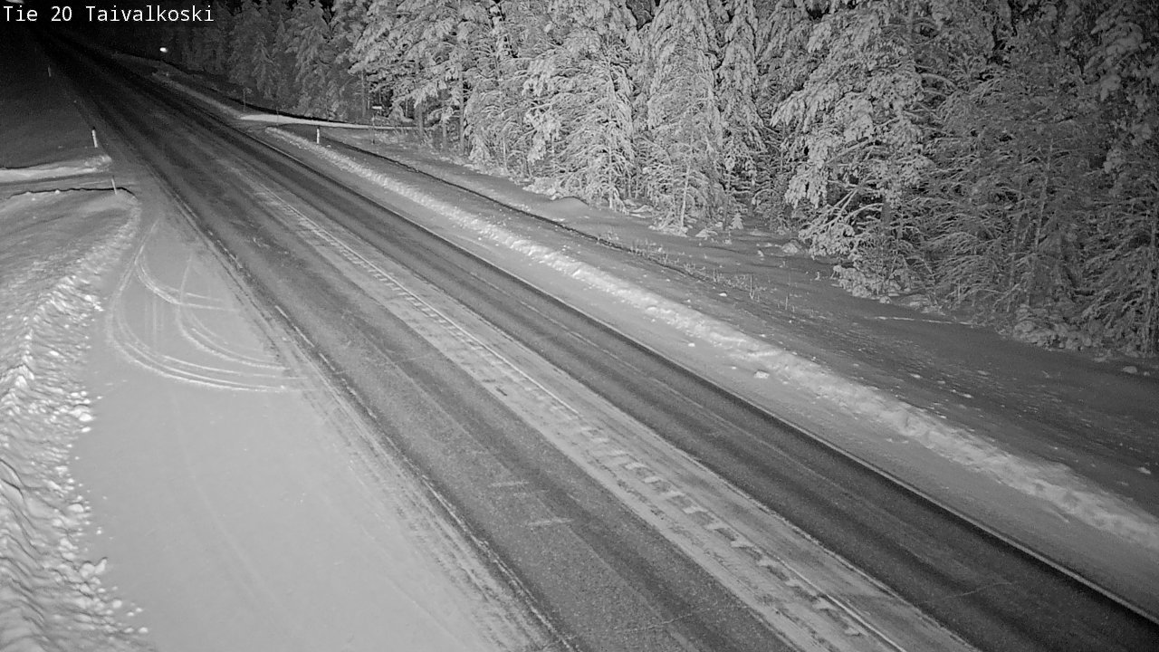 Kelikamerat Kuva Tie 20 Taivalkoski, Taivalkoski, Pohjois-Pohjanmaa