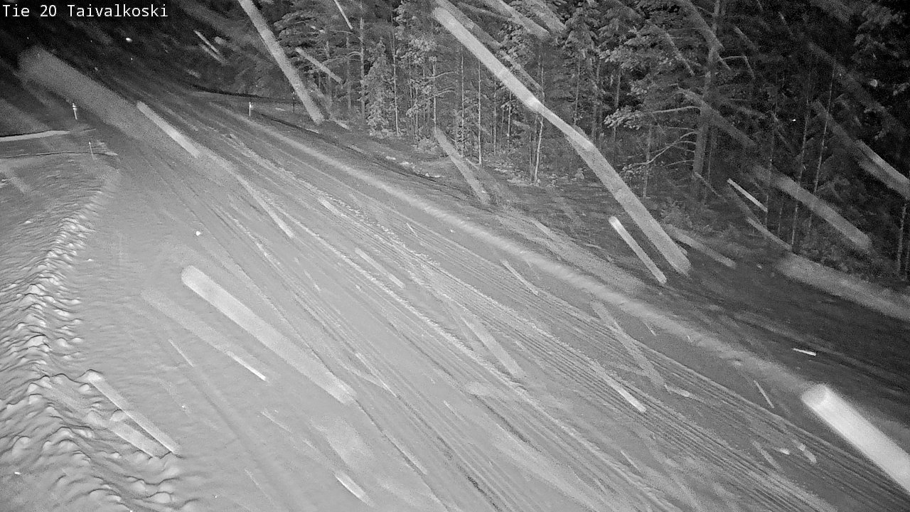 Kelikamerat Kuva Tie 20 Taivalkoski, Taivalkoski, Pohjois-Pohjanmaa