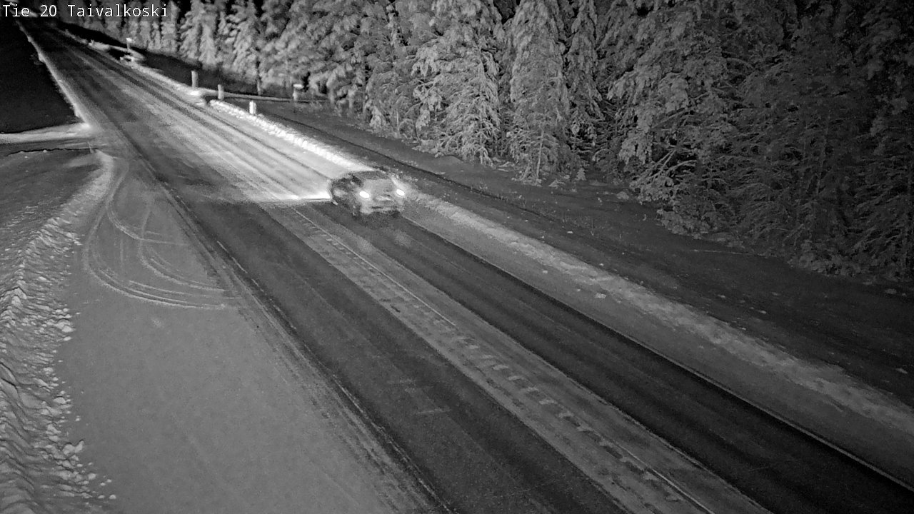 Kelikamerat Kuva Tie 20 Taivalkoski, Taivalkoski, Pohjois-Pohjanmaa