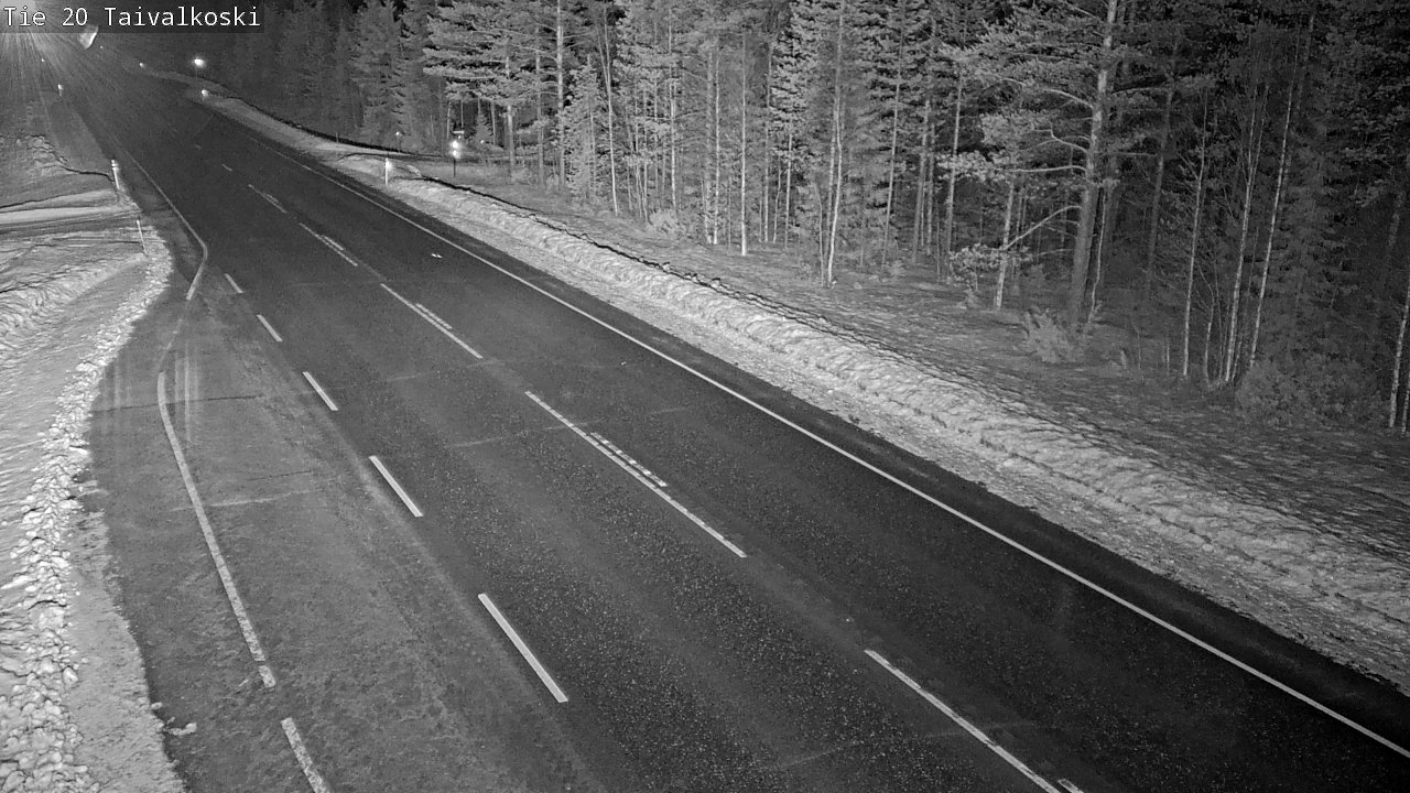 Kelikamerat Kuva Tie 20 Taivalkoski, Taivalkoski, Pohjois-Pohjanmaa