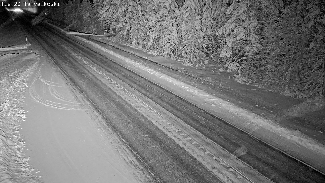 Kelikamerat Kuva Tie 20 Taivalkoski, Taivalkoski, Pohjois-Pohjanmaa