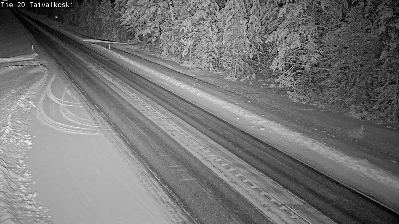 Kelikamerat Kuva Tie 20 Taivalkoski, Taivalkoski, Pohjois-Pohjanmaa