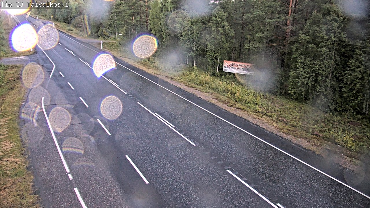 Kelikamerat Kuva Tie 20 Taivalkoski, Taivalkoski, Pohjois-Pohjanmaa