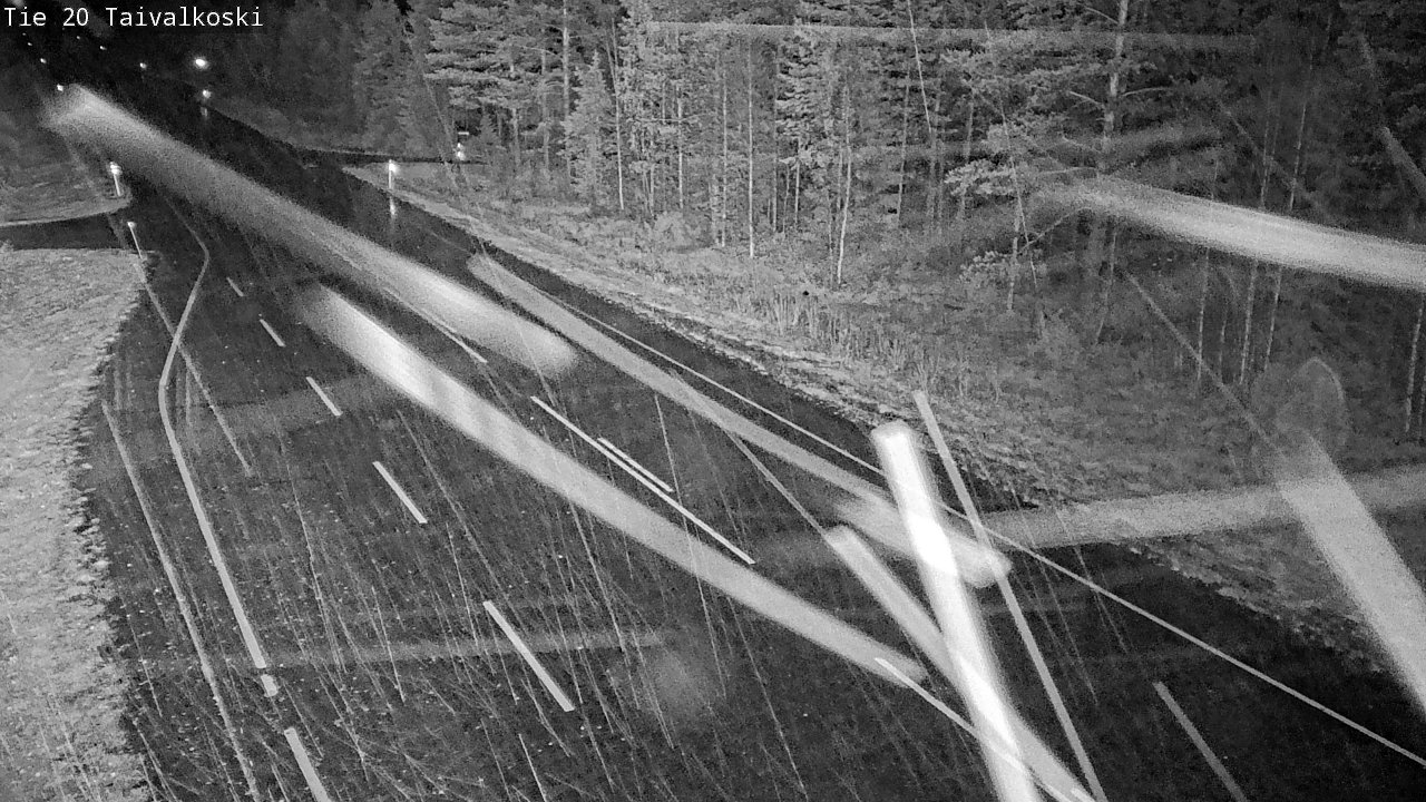 Weather Camera Image Road 20 Taivalkoski, Taivalkoski, Pohjois-Pohjanmaa