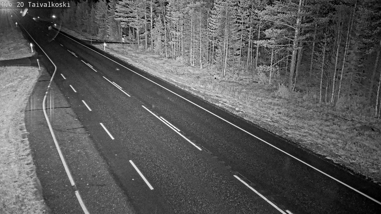 Kelikamerat Kuva Tie 20 Taivalkoski, Taivalkoski, Pohjois-Pohjanmaa