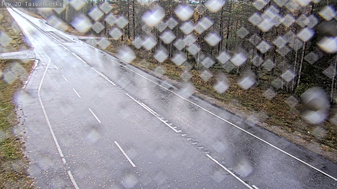Weather Camera Image Road 20 Taivalkoski, Taivalkoski, Pohjois-Pohjanmaa