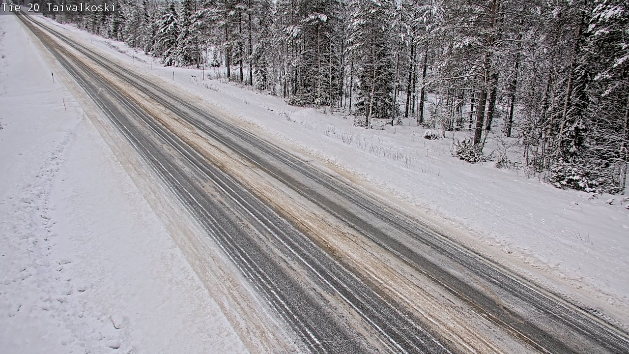 Kelikamerat Kuva Tie 20 Taivalkoski, Taivalkoski, Pohjois-Pohjanmaa